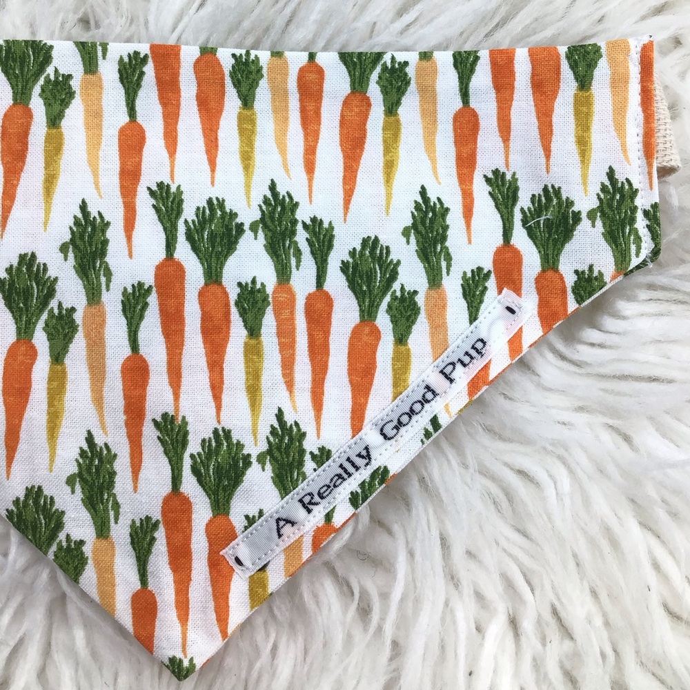 🐶 4 for $16 Adorable Dog Bandana ( carrot medley) 🥕